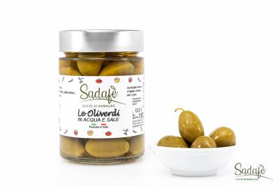 GREEN OLIVES 340G